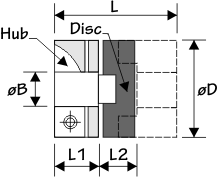 Oldham Coupling Drawing